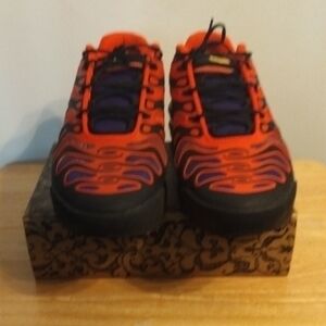Nike Black and Orange Sneakers